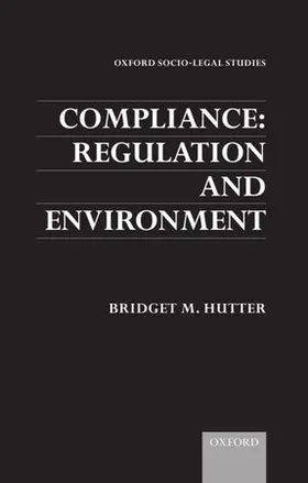 Hutter |  Compliance: Regulation and Environment | Buch |  Sack Fachmedien