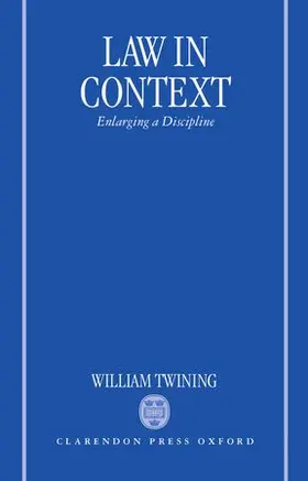 Twining |  Law in Context | Buch |  Sack Fachmedien