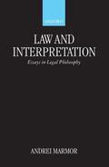 Marmor |  Law and Interpretation | Buch |  Sack Fachmedien