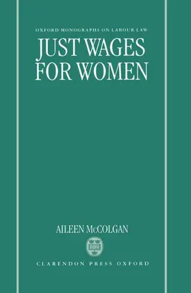 McColgan |  Just Wages for Women | Buch |  Sack Fachmedien