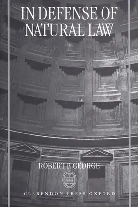 George |  In Defense of Natural Law | Buch |  Sack Fachmedien