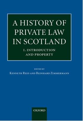Zimmermann | HIST OF PRIVATE LAW IN SCOTLAN | Buch | 978-0-19-826778-2 | sack.de