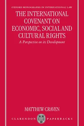 Craven |  The International Covenant on Economic, Social, and Cultural Rights | Buch |  Sack Fachmedien