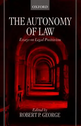 George |  The Autonomy of Law | Buch |  Sack Fachmedien