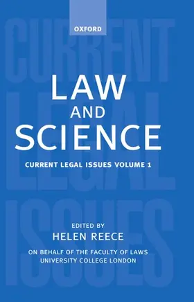 Freeman / Reece |  Law and Science | Buch |  Sack Fachmedien