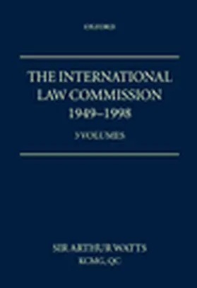 Watts |  The International Law Commission 1949-1998: Volumes One, Two and Three (as a set) | Buch |  Sack Fachmedien