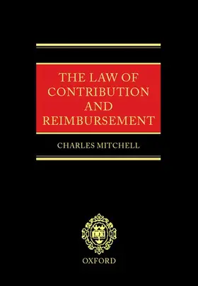Mitchell |  LAW CONTRIBUTION REIMBURSEMEN C | Buch |  Sack Fachmedien