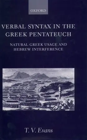 Evans |  Verbal Syntax in the Greek Pentateuch | Buch |  Sack Fachmedien