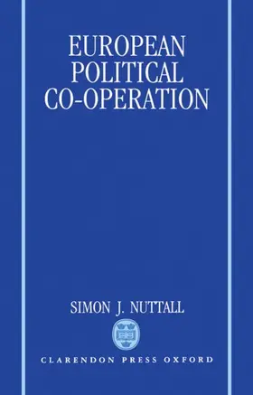 Nuttall |  European Political Co-Operation | Buch |  Sack Fachmedien