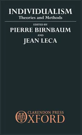 Birnbaum / Leca |  Individualism | Buch |  Sack Fachmedien