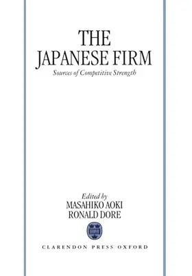 Aoki / Dore |  The Japanese Firm | Buch |  Sack Fachmedien