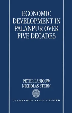 Lanjouw / Stern |  Economic Development in Palanpur Over Five Decades | Buch |  Sack Fachmedien