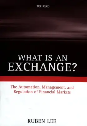 Lee | What Is an Exchange? | Buch | 978-0-19-828840-4 | www.sack.de
