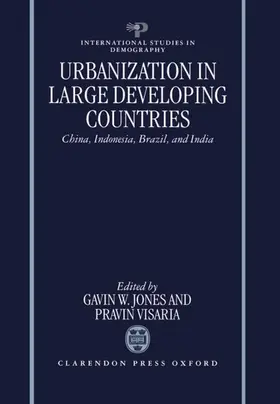 Jones / Visaria |  Urbanization in Large Developing Countries | Buch |  Sack Fachmedien