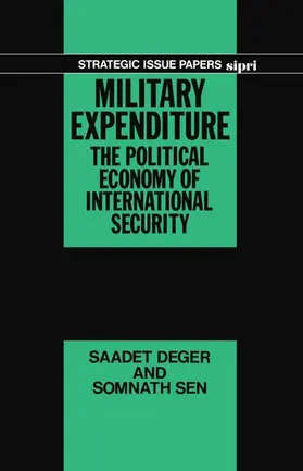 Deger / Sen |  Military Expenditure | Buch |  Sack Fachmedien