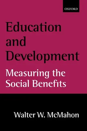 McMahon |  Education and Development | Buch |  Sack Fachmedien
