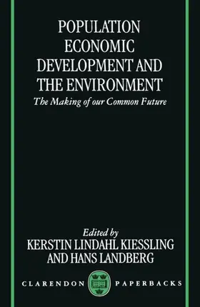 Lindahl-Kiessling / Landberg |  Population, Economic Development, and the Environment | Buch |  Sack Fachmedien