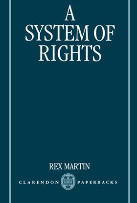 Martin | A System of Rights | Buch | 978-0-19-829293-7 | sack.de