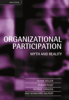 Heller / Pusic / Strauss | Organizational Participation | Buch | 978-0-19-829378-1 | sack.de