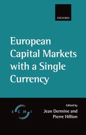 Dermine / Hillion |  European Capital Market with a Single Currency | Buch |  Sack Fachmedien