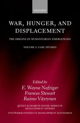 Nafziger / Vayrynen / Stewart |  War, Hunger, and Displacement | Buch |  Sack Fachmedien