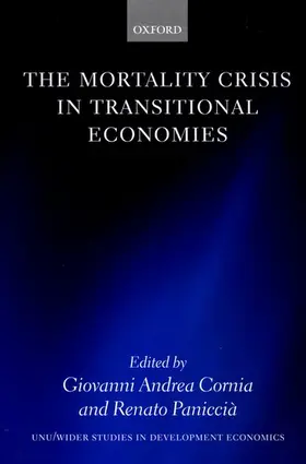 Cornia / Paniccià |  The Mortality Crisis in Transitional Economies | Buch |  Sack Fachmedien
