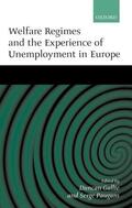 Gallie / Paugam |  Welfare Regimes and the Experience of Unemployment in Europe | Buch |  Sack Fachmedien