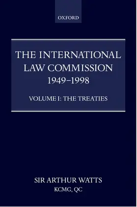 Watts |  The International Law Commission 1949-1998 | Buch |  Sack Fachmedien