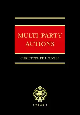 Hodges |  Multi-Party Actions | Buch |  Sack Fachmedien