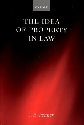 Penner |  The Idea of Property in Law | Buch |  Sack Fachmedien