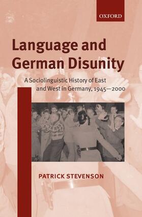 Stevenson |  Language and German Disunity | Buch |  Sack Fachmedien