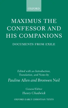 Allen / Neil |  Maximus the Confessor and His Companions | Buch |  Sack Fachmedien