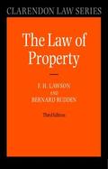 Lawson / Rudden |  Law of Property | Buch |  Sack Fachmedien