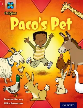 Harvey |  Project X Origins: Red Book Band, Oxford Level 2: Pets: Paco's Pet | Buch |  Sack Fachmedien