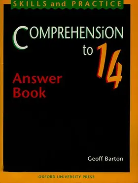 Barton |  Comprehension to 14: Answer Book | Buch |  Sack Fachmedien