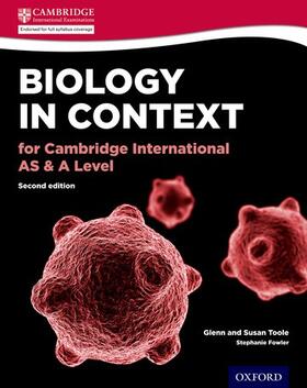 Toole |  Biology in Context for Cambridge International AS & A level 2nd Edition | Buch |  Sack Fachmedien