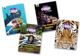 Pimm / Powell / Scott |  Project X CODE Extra: Green Book Band, Oxford Level 5: Jungle Trail and Shark Dive, Mixed Pack of 4 | Buch |  Sack Fachmedien