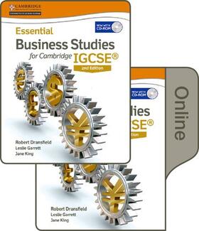 Dransfield / Cook / King | Essential Business Studies for Cambridge IGCSE® | Medienkombination | 978-0-19-836478-8 | sack.de