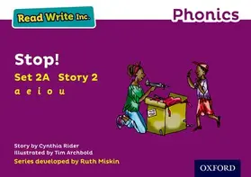 Rider |  Read Write Inc. Phonics: Stop! (Purple Set 2A Storybook 2) | Buch |  Sack Fachmedien