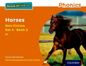 Munton |  Horses (Orange Set 4 Non-fiction 2) | Buch |  Sack Fachmedien