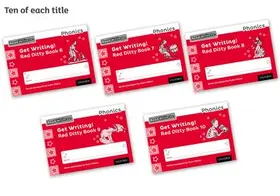 Miskin |  Read Write Inc. Phonics: Get Writing! Red Ditty Books 6-10 Pack of 50 | Buch |  Sack Fachmedien
