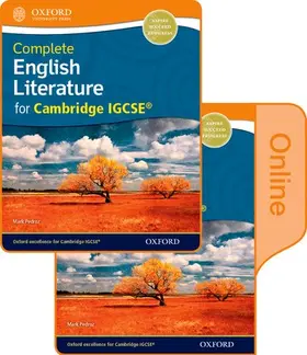 Pedroz |  Complete English Literature for Cambridge IGCSE | Buch |  Sack Fachmedien