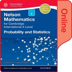 Chambers / Crawshaw / Balaam |  Nelson Probability and Statistics 1 for Cambridge International A Level Online Student Book | Sonstiges |  Sack Fachmedien