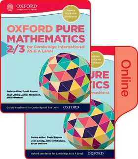 Linsky / Western / Nicholson |  Mathematics for Cambridge International AS and A Level: Pure Mathematics 2 & 3 | Buch |  Sack Fachmedien
