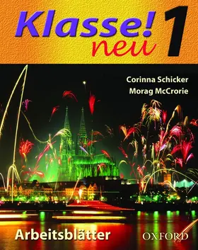 Schicker / McCrorie |  Klasse! Neu: Part 1: Copymasters 1 | Buch |  Sack Fachmedien