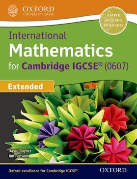 Rayner / Fensom |  International Maths for Cambridge IGCSE Extended | Buch |  Sack Fachmedien