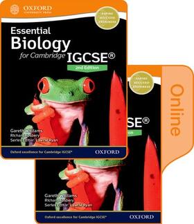 Williams / Fosbery |  Essential Biology for Cambridge IGCSE (R) Print and Online Student Book Pack | Buch |  Sack Fachmedien