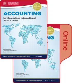Austen / Halls-Bryan / Hailstone |  Accounting for Cambridge International AS & A Level Print and Online Student Book Pack | Buch |  Sack Fachmedien