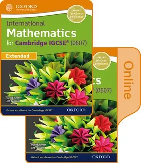 Rayner / Fensom |  International Maths for Cambridge IGCSE Print & Online Student Book | Buch |  Sack Fachmedien