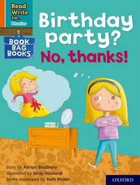 Bradbury |  Birthday party? No, thanks! (Orange Set 4 Book Bag Book 10) | Buch |  Sack Fachmedien